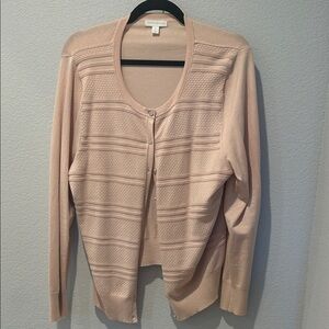 Charter Club Pink Cardigan Sweater